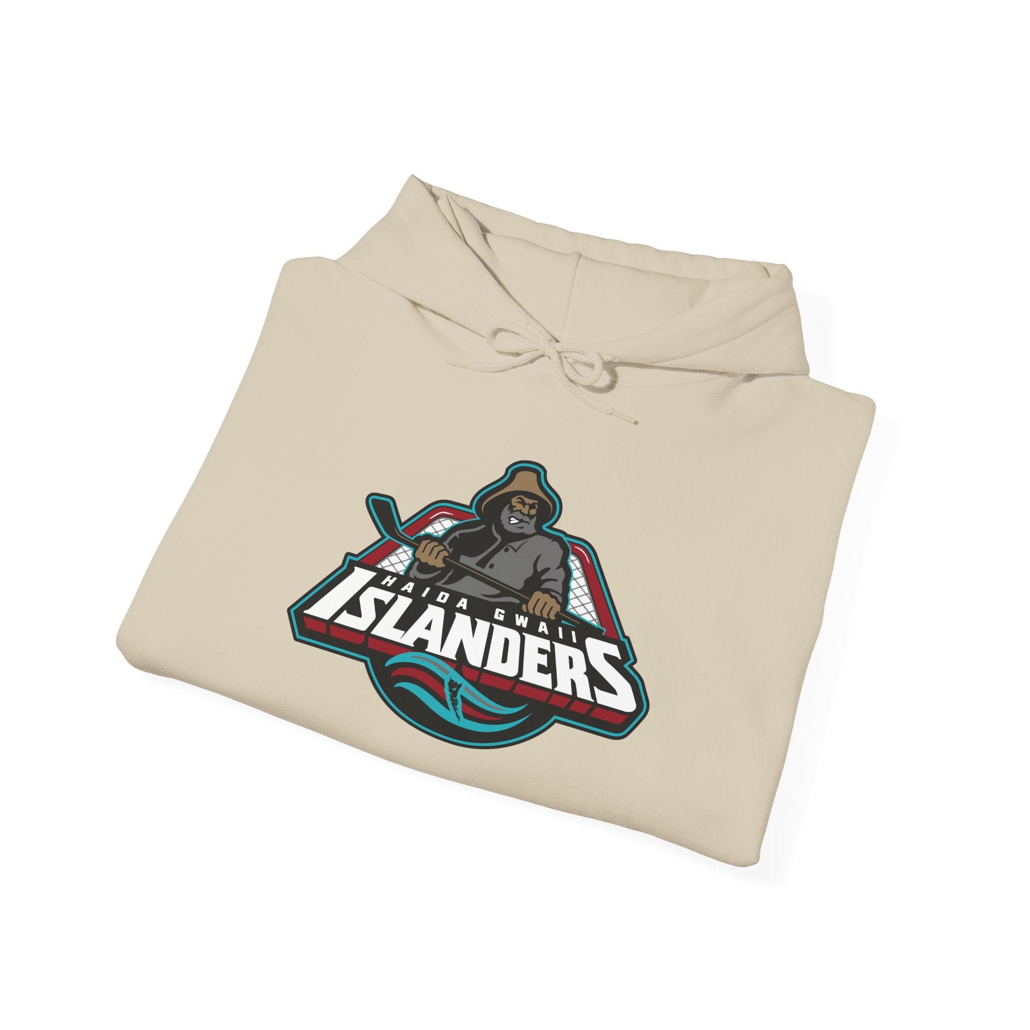 Basic Hoodie - Haida Gwaii Islanders Fisherman Logo
