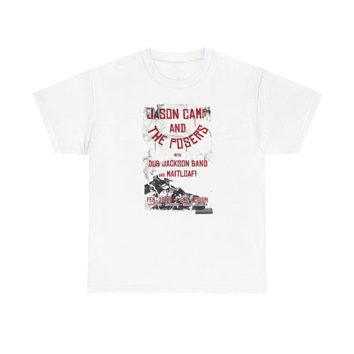 Basic T-Shirt - Jason Camp & the Posers St. Valentines 2016 Poster