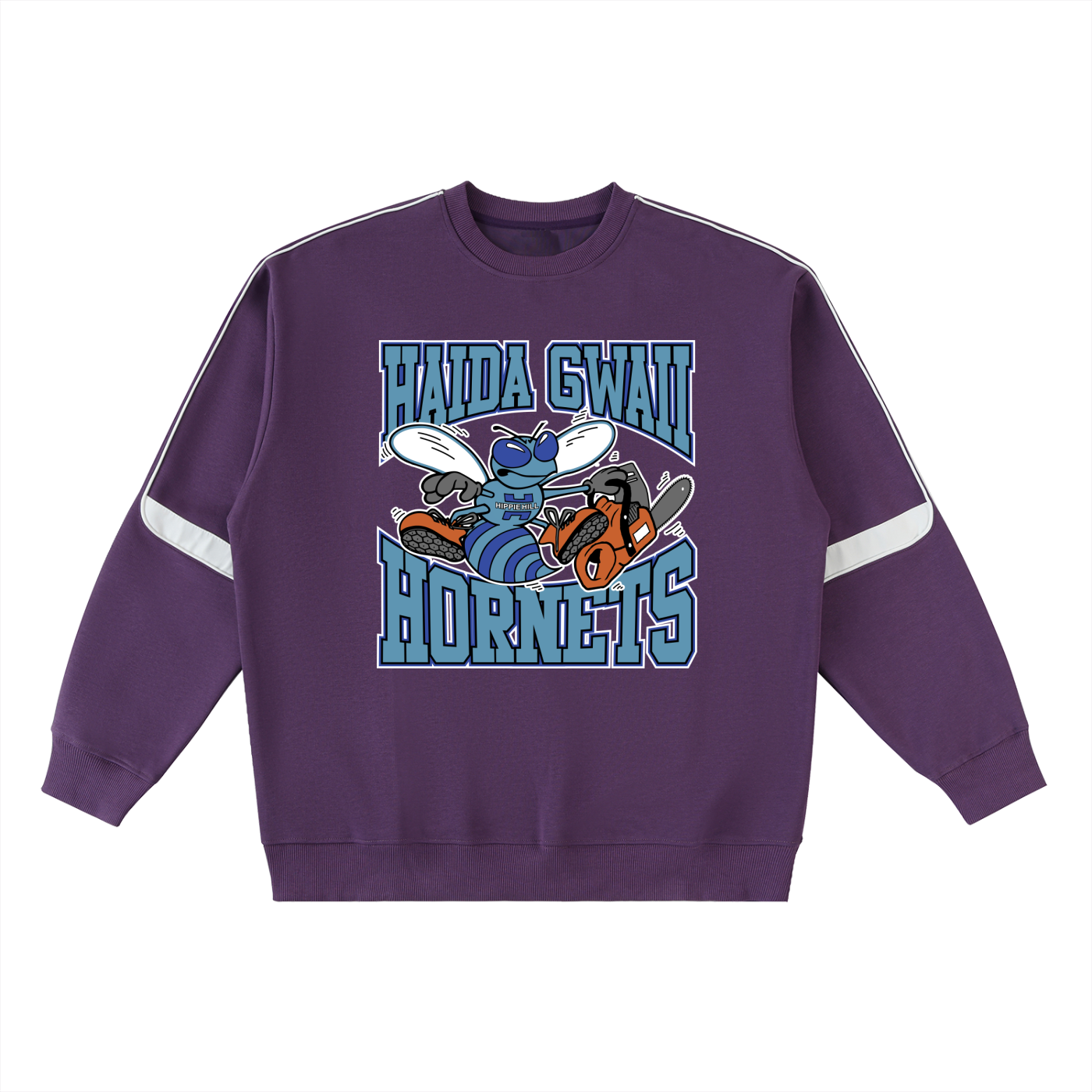 Oversized Warmup Sweatshirt - Haida Gwaii Hornets