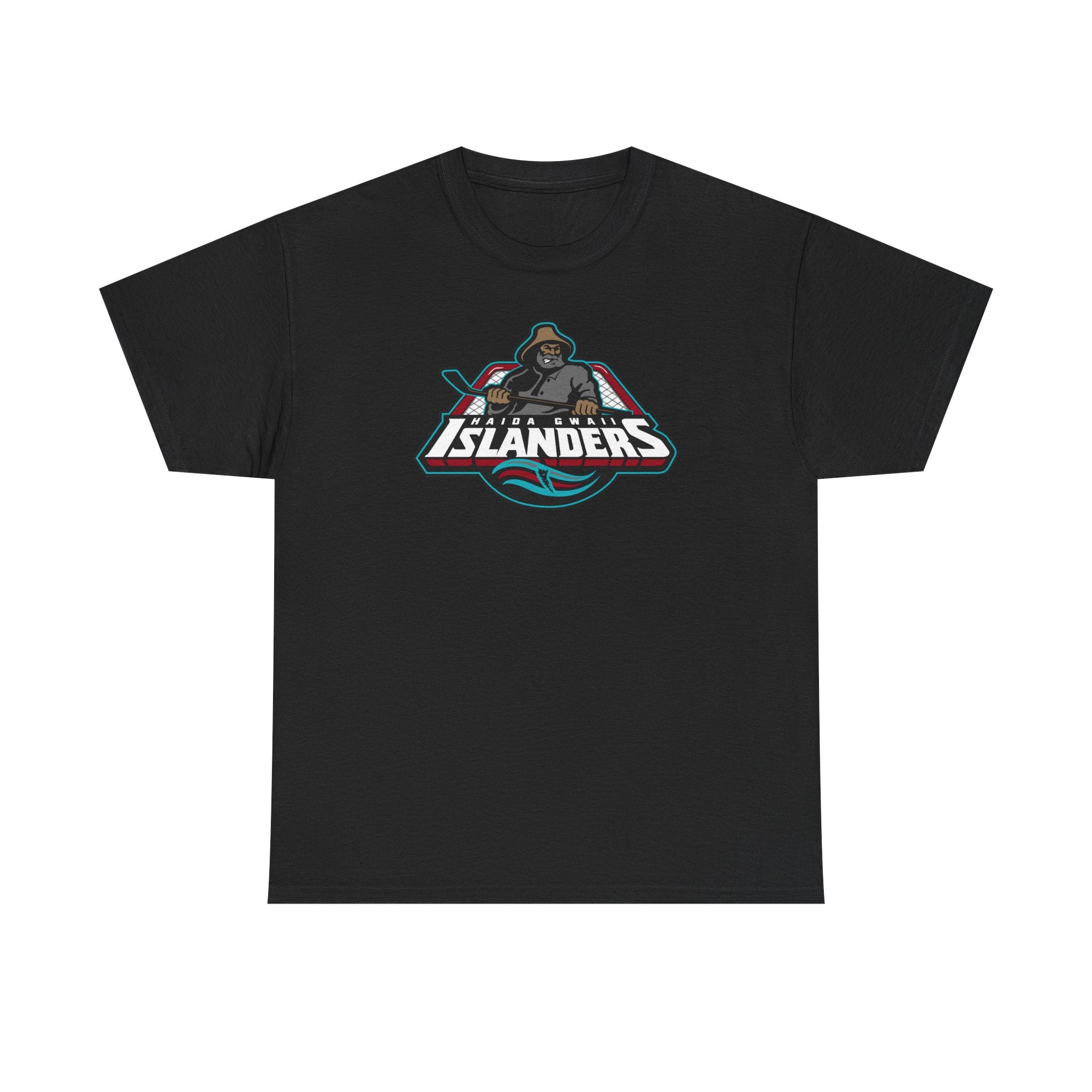 Basic Tee - Haida Gwaii Islanders Fisherman Logo