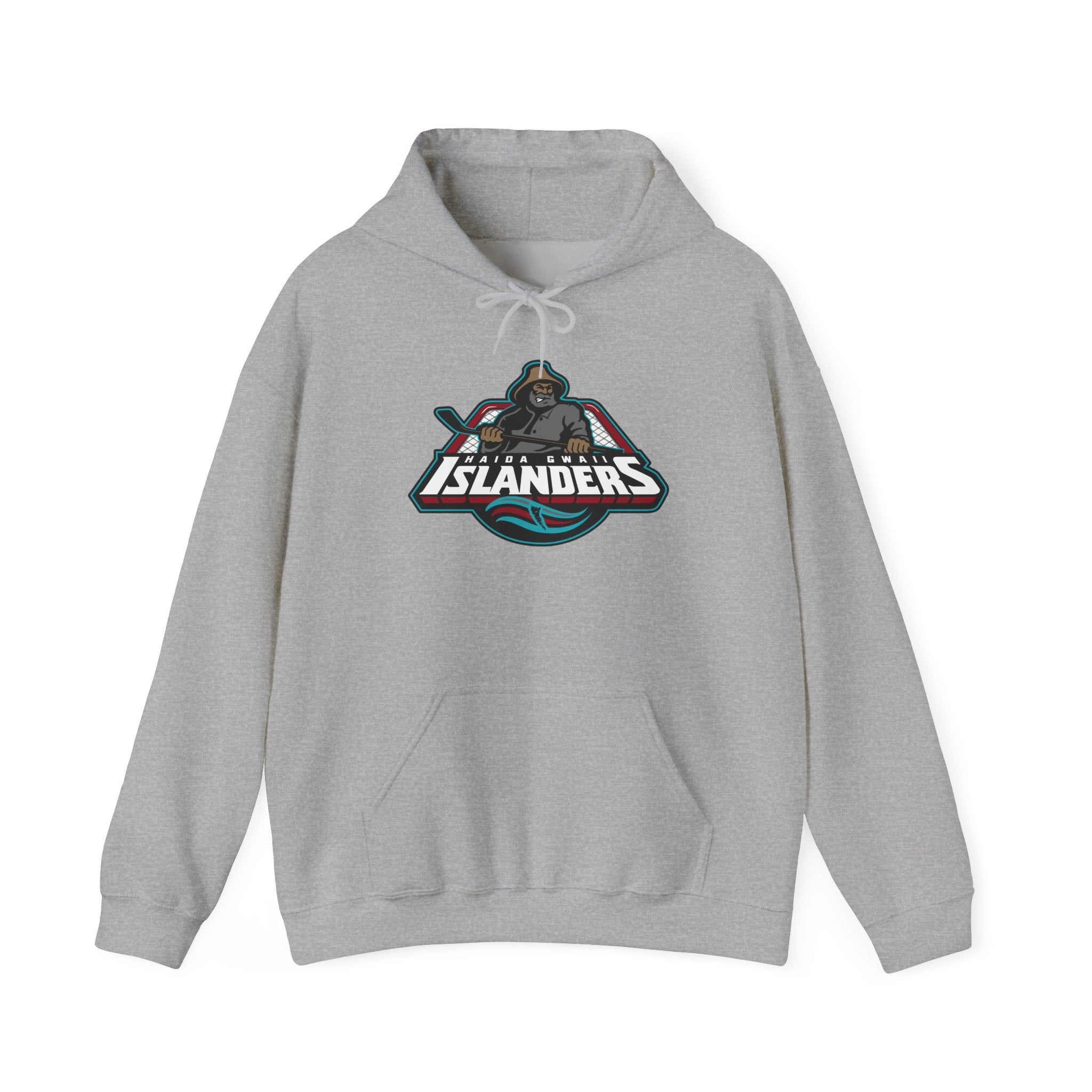 Basic Hoodie - Haida Gwaii Islanders Fisherman Logo