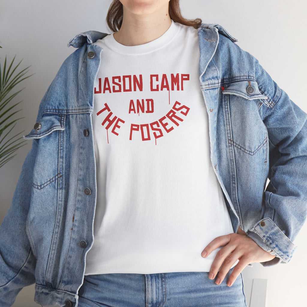 Basic T-Shirt - Jason Camp & the Posers St. Valentines Logo
