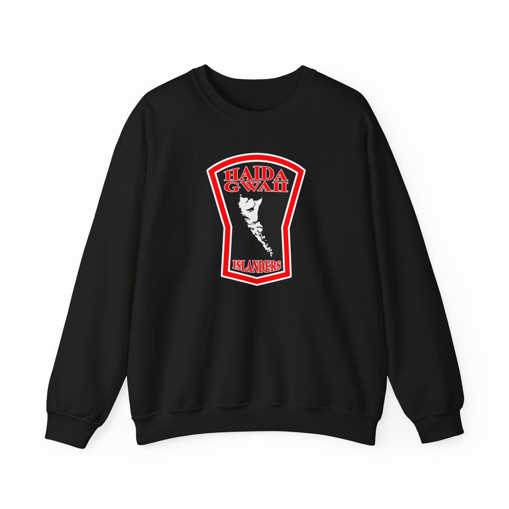 Crewneck Sweatshirt - Haida Gwaii Islanders Shield Logo