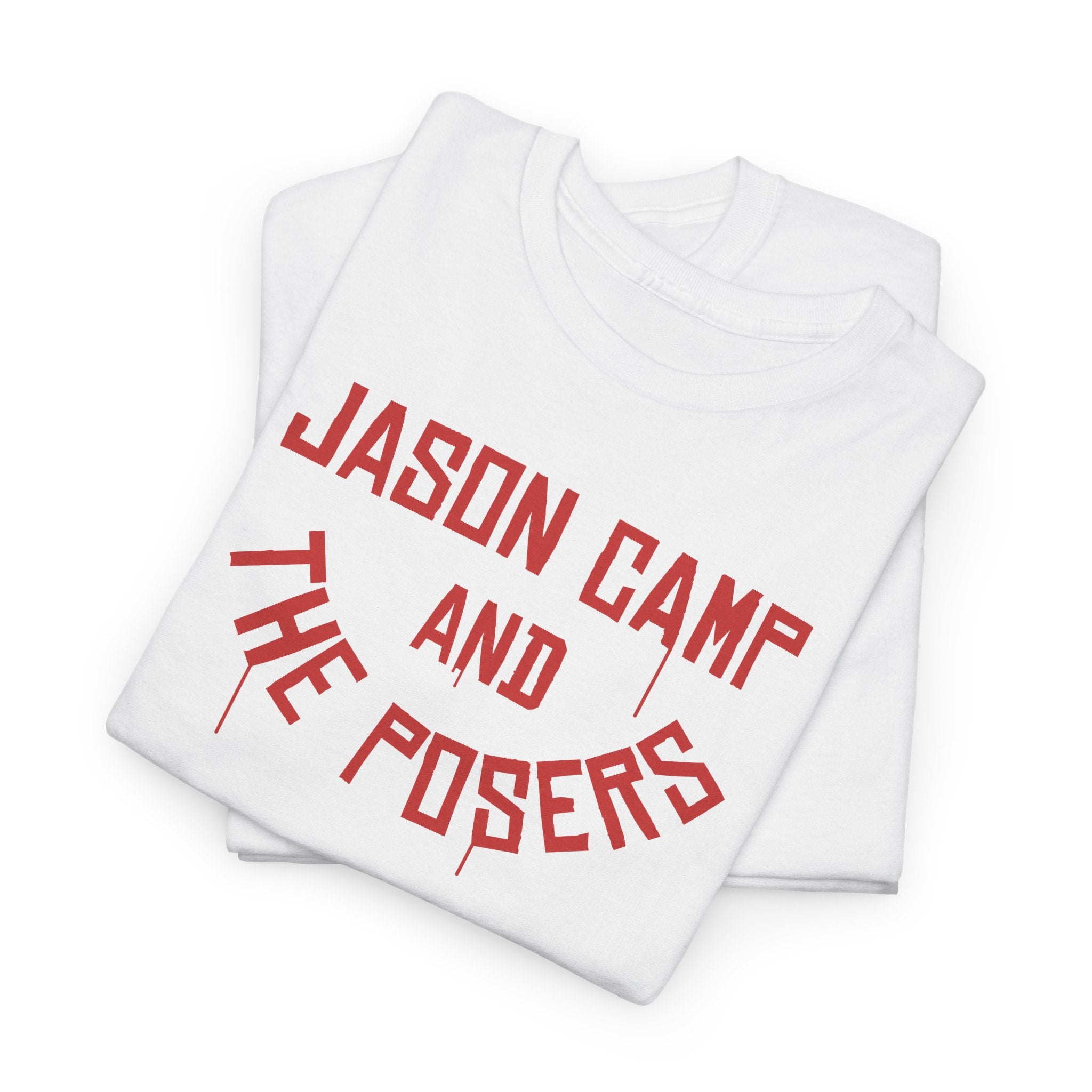 Basic T-Shirt - Jason Camp & the Posers St. Valentines Logo