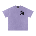 Premium Snow-Wash T-Shirt - HG Monogram (Black Print)