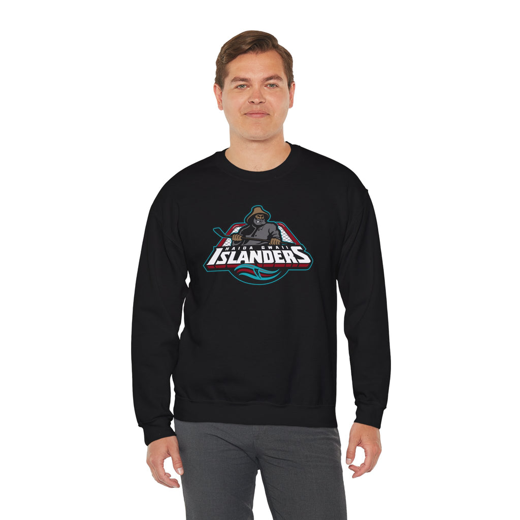 Crewneck Sweatshirt - Haida Gwaii Islanders Fisherman Logo