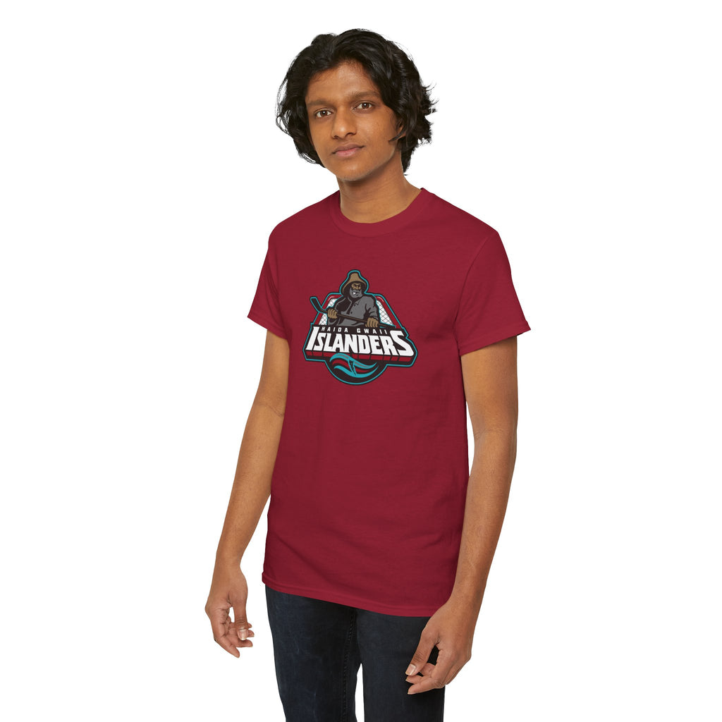 Basic Tee - Haida Gwaii Islanders Fisherman Logo