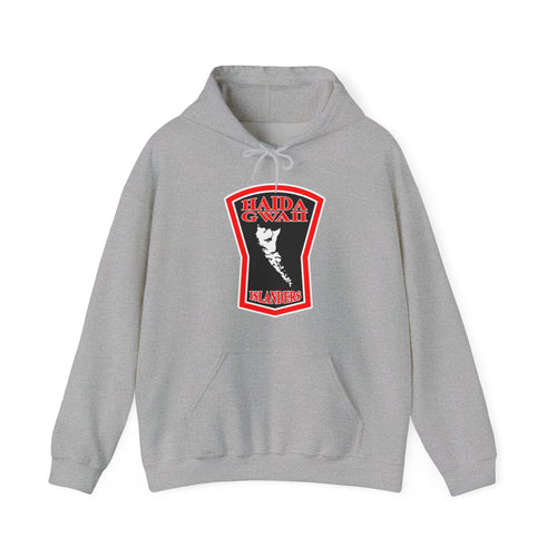 Basic Hoodie - Haida Gwaii Islanders Shield Logo