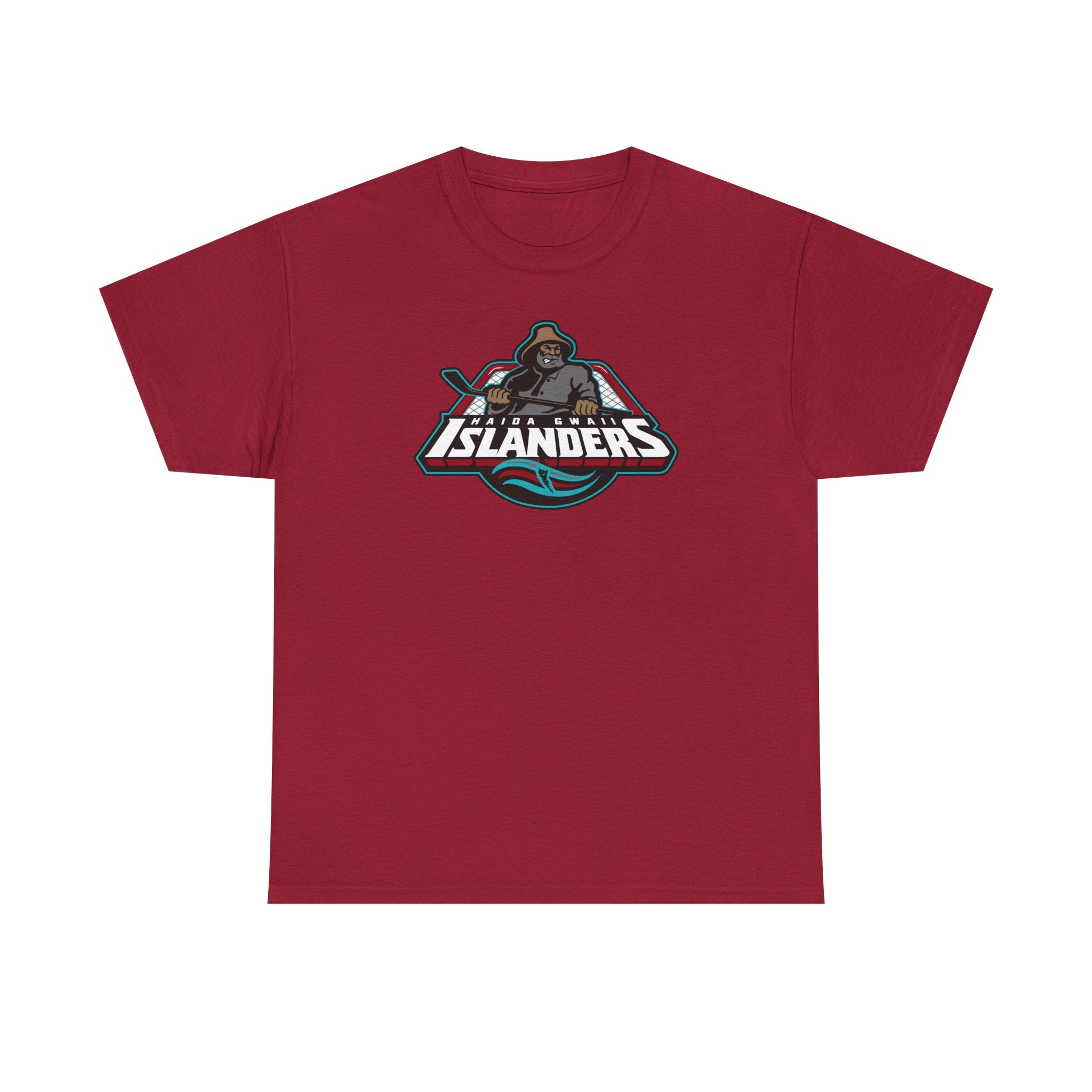 Basic Tee - Haida Gwaii Islanders Fisherman Logo