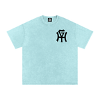 Premium Snow-Wash T-Shirt - HG Monogram (Black Print)