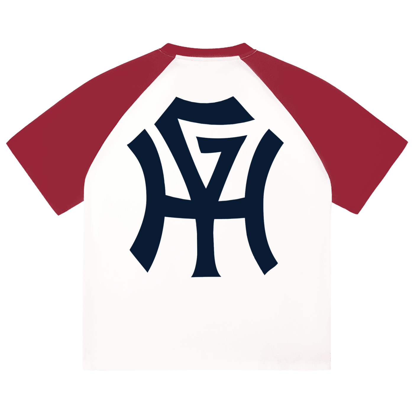 Premium Baseball T-Shirt - HG Monogram (Navy)
