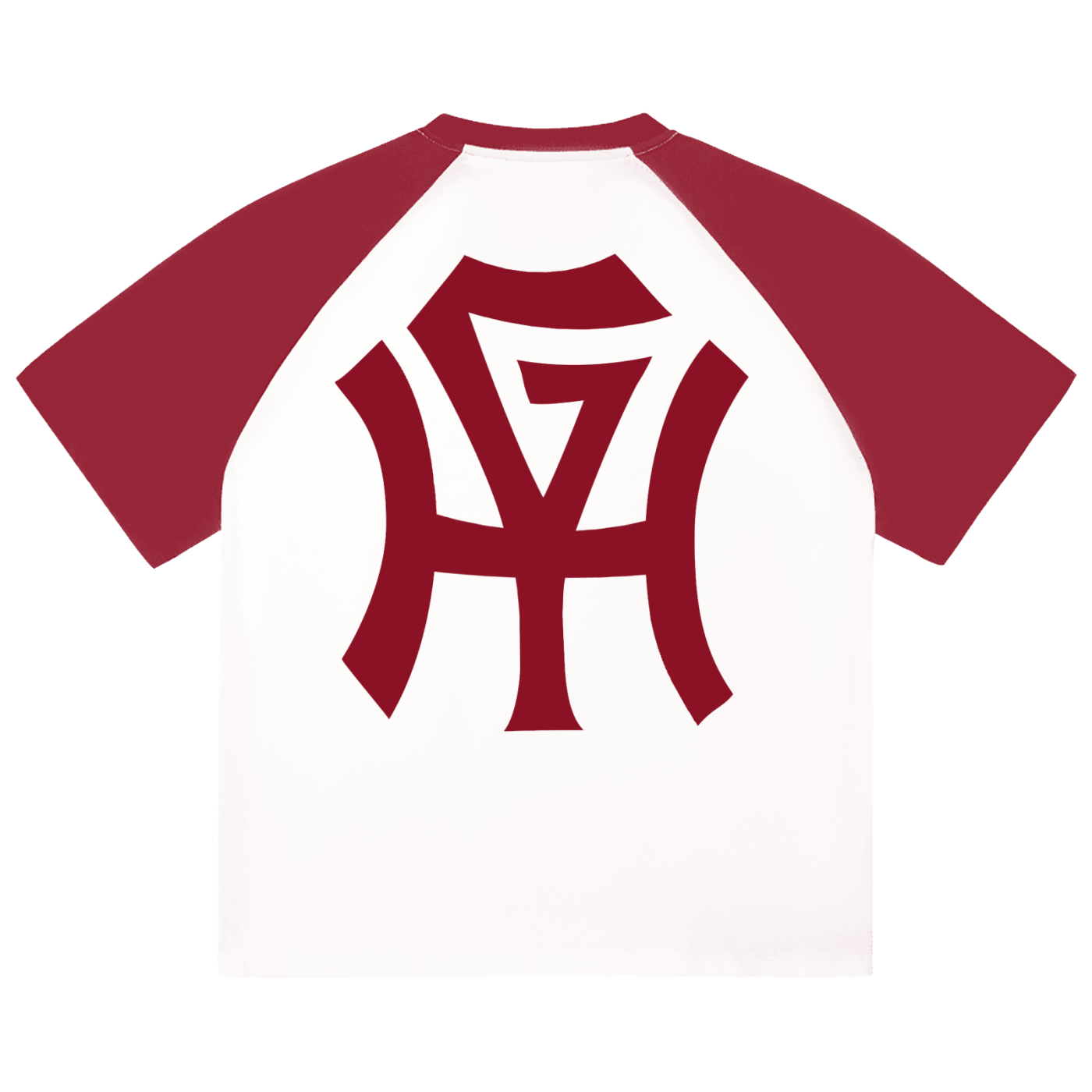 Premium Baseball T-Shirt - HG Monogram (Red)