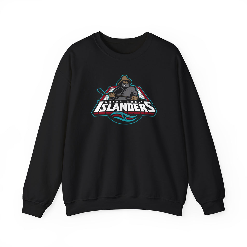 Crewneck Sweatshirt - Haida Gwaii Islanders Fisherman Logo