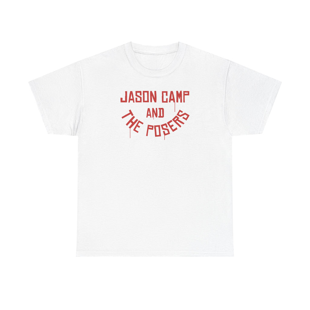 Basic T-Shirt - Jason Camp & the Posers St. Valentines Logo