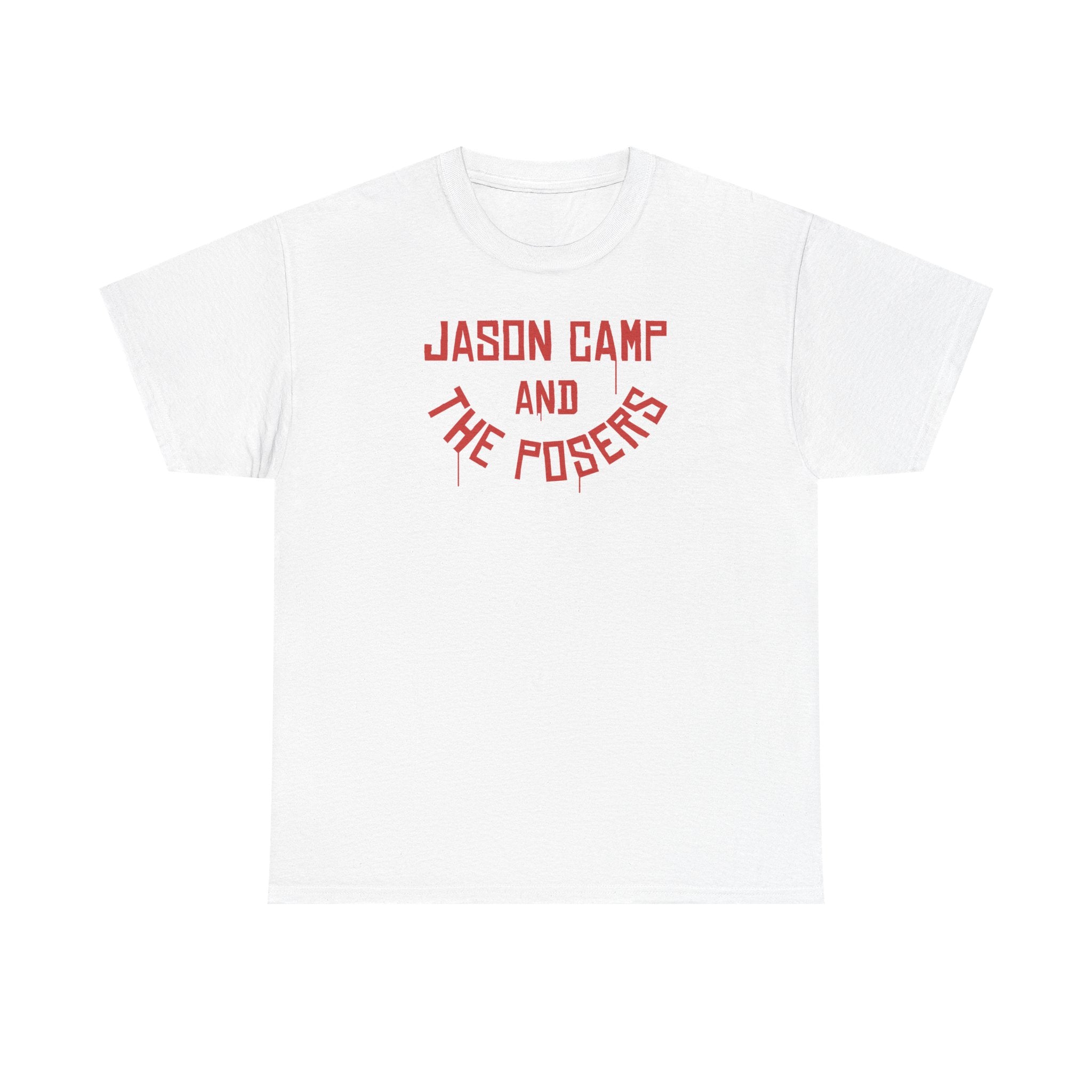 Basic T-Shirt - Jason Camp & the Posers St. Valentines Logo