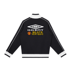 Color Block Raglan Sleeve Zip Track Jacket
