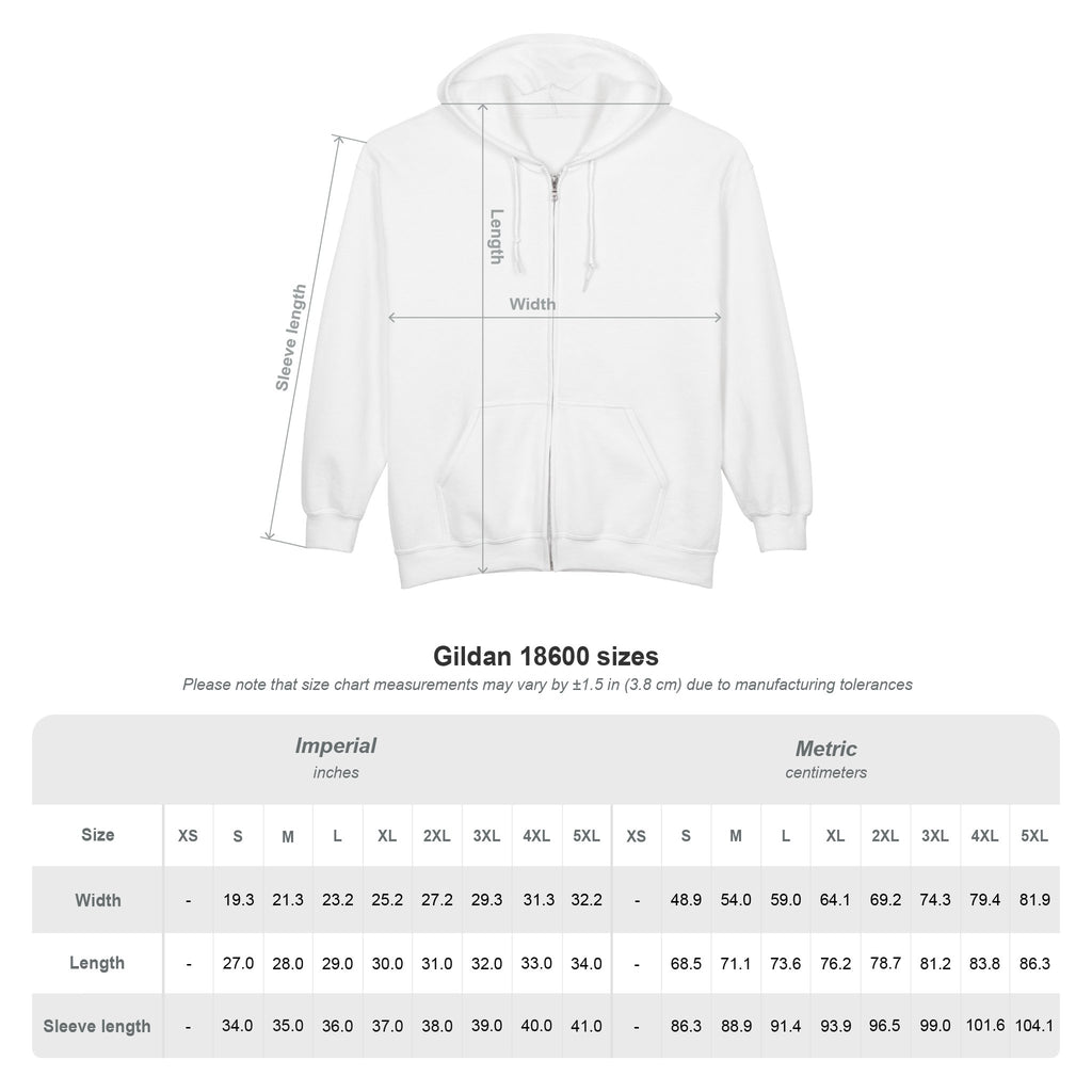 Basic Zip Hoodie - Haida Gwaii Islanders Rollerhockey Cartoon Graphic