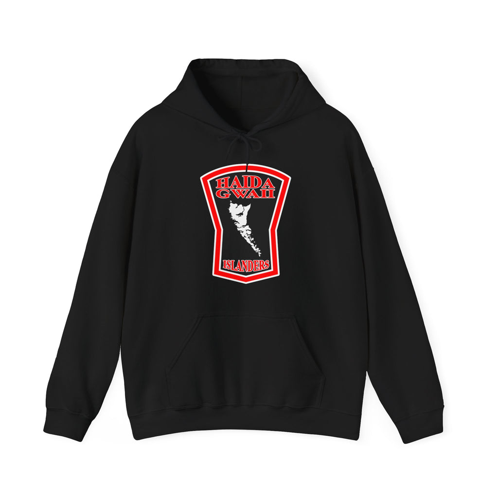 Basic Hoodie - Haida Gwaii Islanders Shield Logo