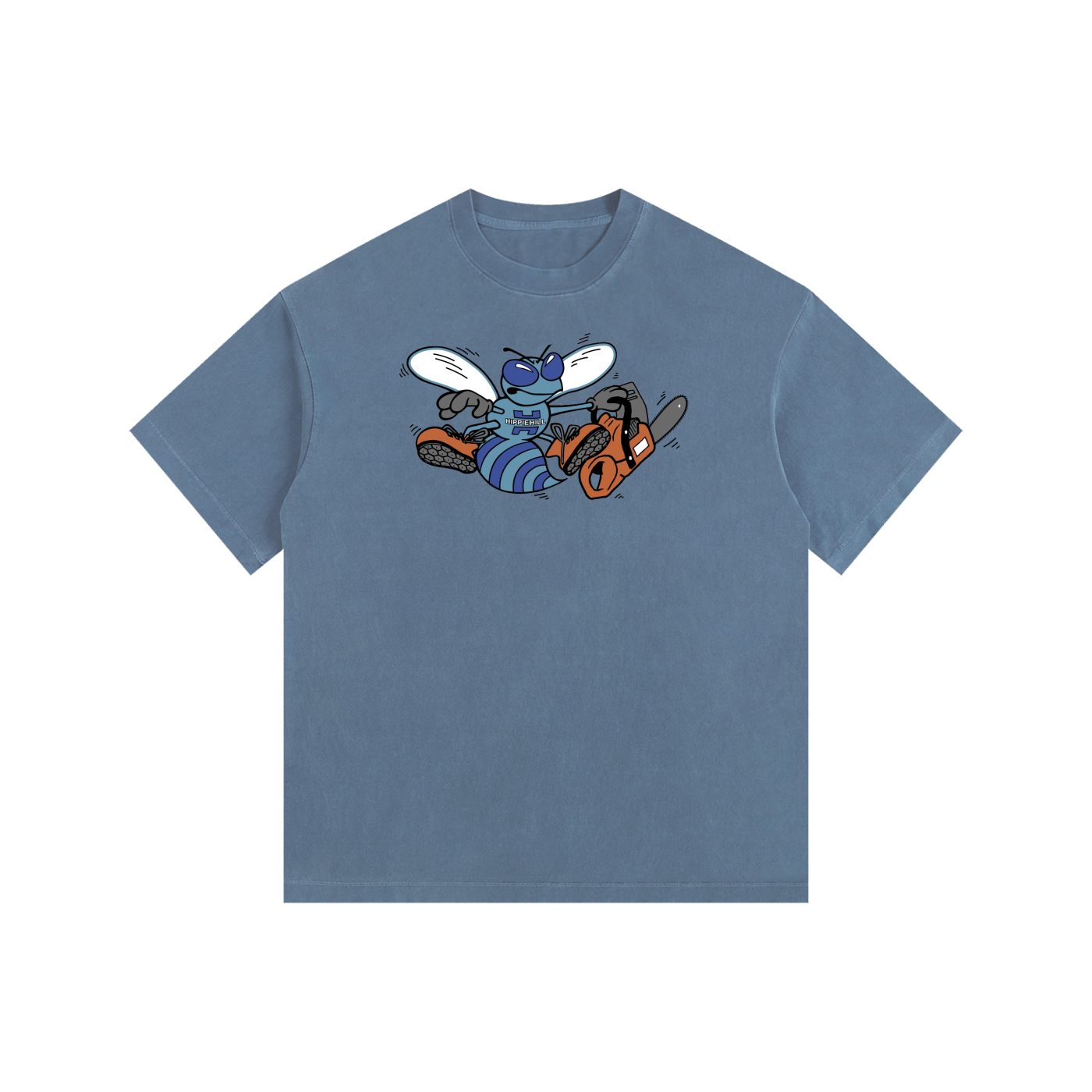 Oversized Vintage Wash Tee - Hippie Hill Hornets