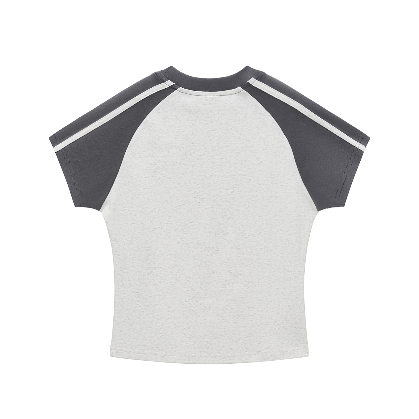 Bodycon Contrast Raglan - Haida Gwaii Islanders Rollerhockey Cartoon Graphic