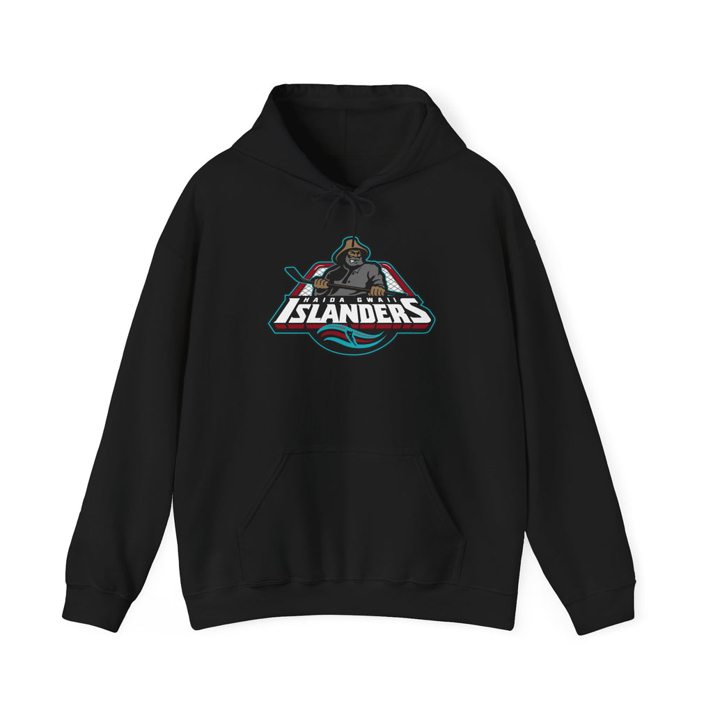 Basic Hoodie - Haida Gwaii Islanders Fisherman Logo