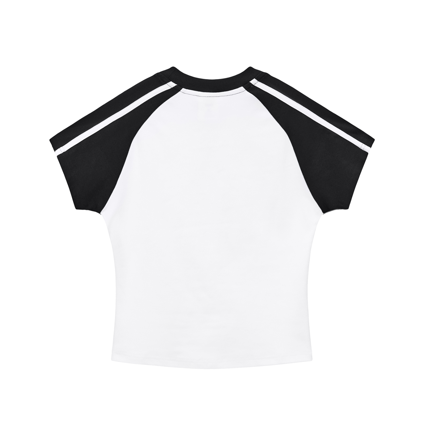 Bodycon Contrast Raglan - Haida Gwaii Islanders Rollerhockey Cartoon Graphic