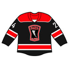 Authentic Jersey - Haida Gwaii Islanders Black (Customizable)