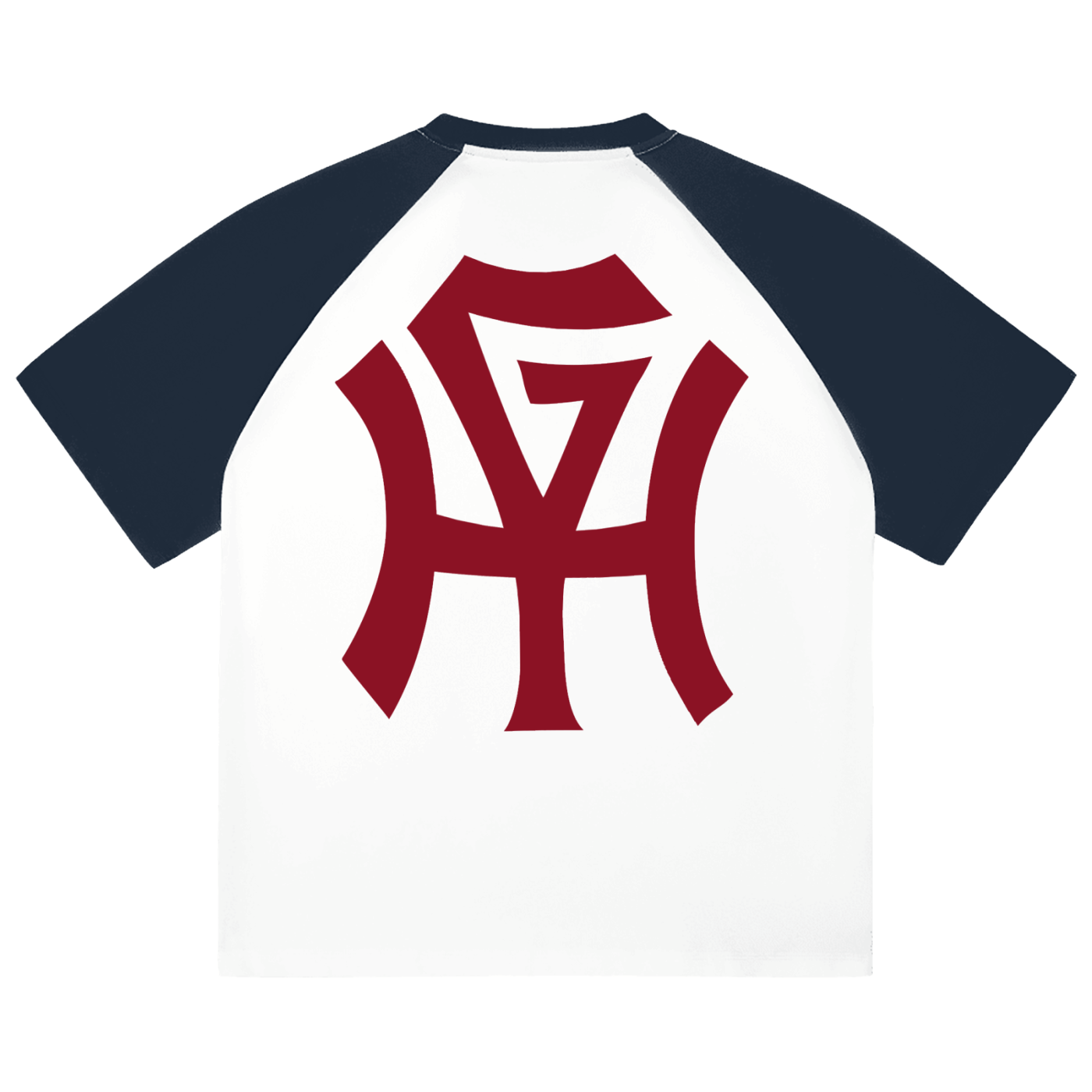 Premium Baseball T-Shirt - HG Monogram (Red)