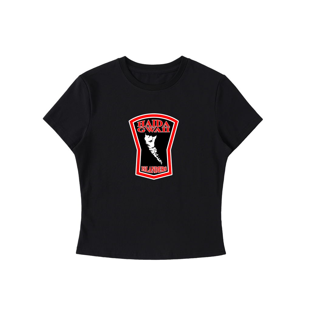 Bodycon Premium T-Shirt - Haida Gwaii Islanders Shield Logo