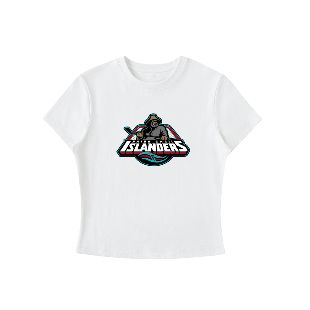 Bodycon Premium T-Shirt - Haida Gwaii Islanders Fisherman Logo
