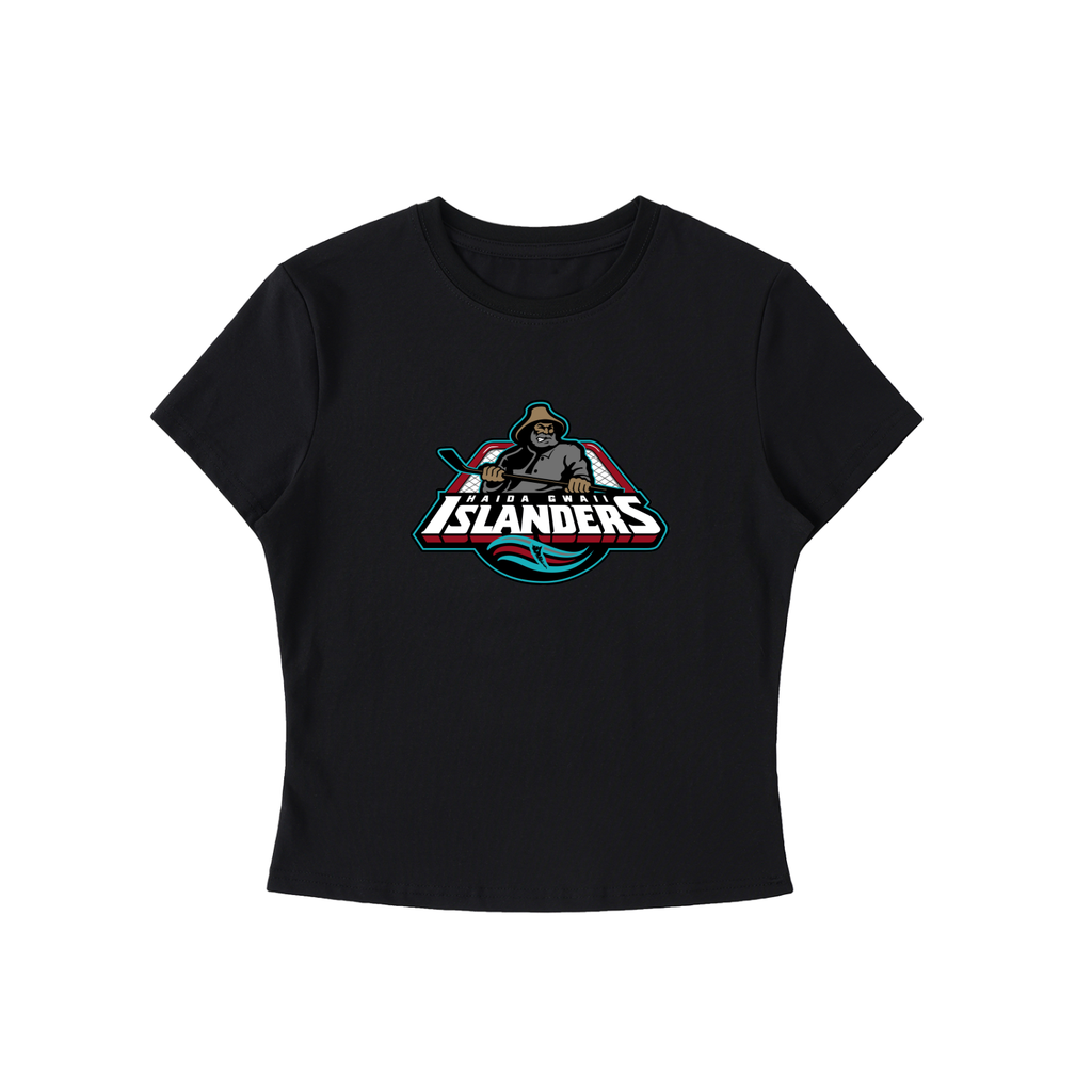 Bodycon Premium T-Shirt - Haida Gwaii Islanders Fisherman Logo