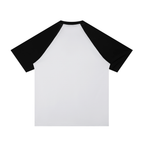 Raglan Poly Jersey T-Shirt - Port Clements Puffins Roundel