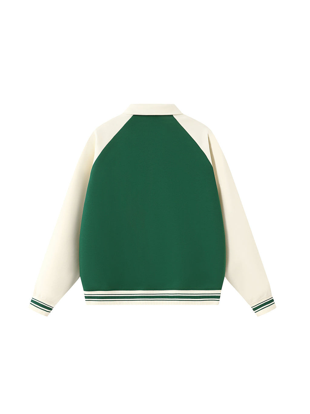 Fleece Letterman Jacket - Haida Gwaii Islanders Fisherman Logo