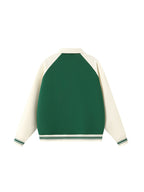Fleece Letterman Jacket - Haida Gwaii Islanders Fisherman Logo